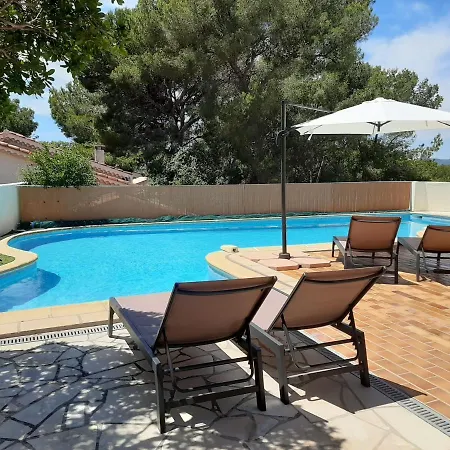 Avec Grande Piscine Et Port De Sanary A Pieds 빌라 *